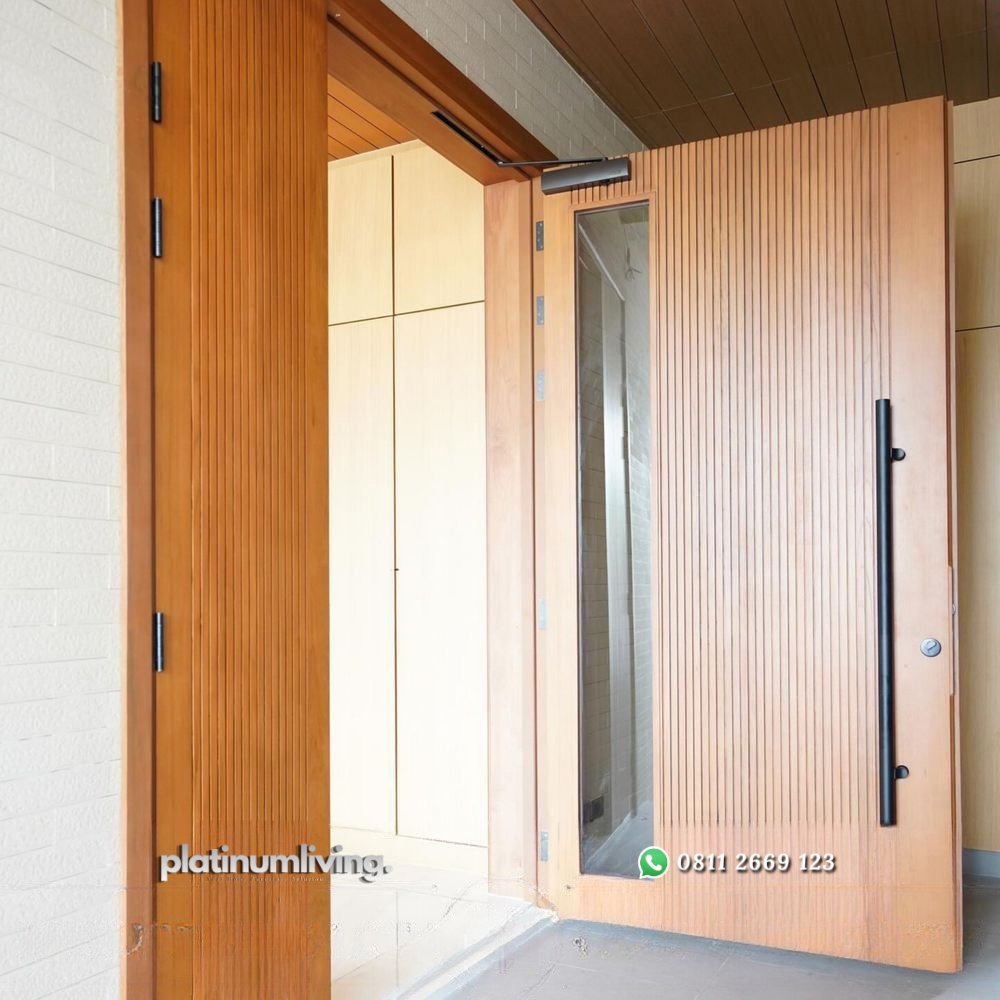 Pintu jati minimalis mother & son kayu jati PJ-344 platinumliving furniture jepara 3 Pintu jati minimalis mother & son kayu jati PJ-344 platinumliving furniture jepara 3