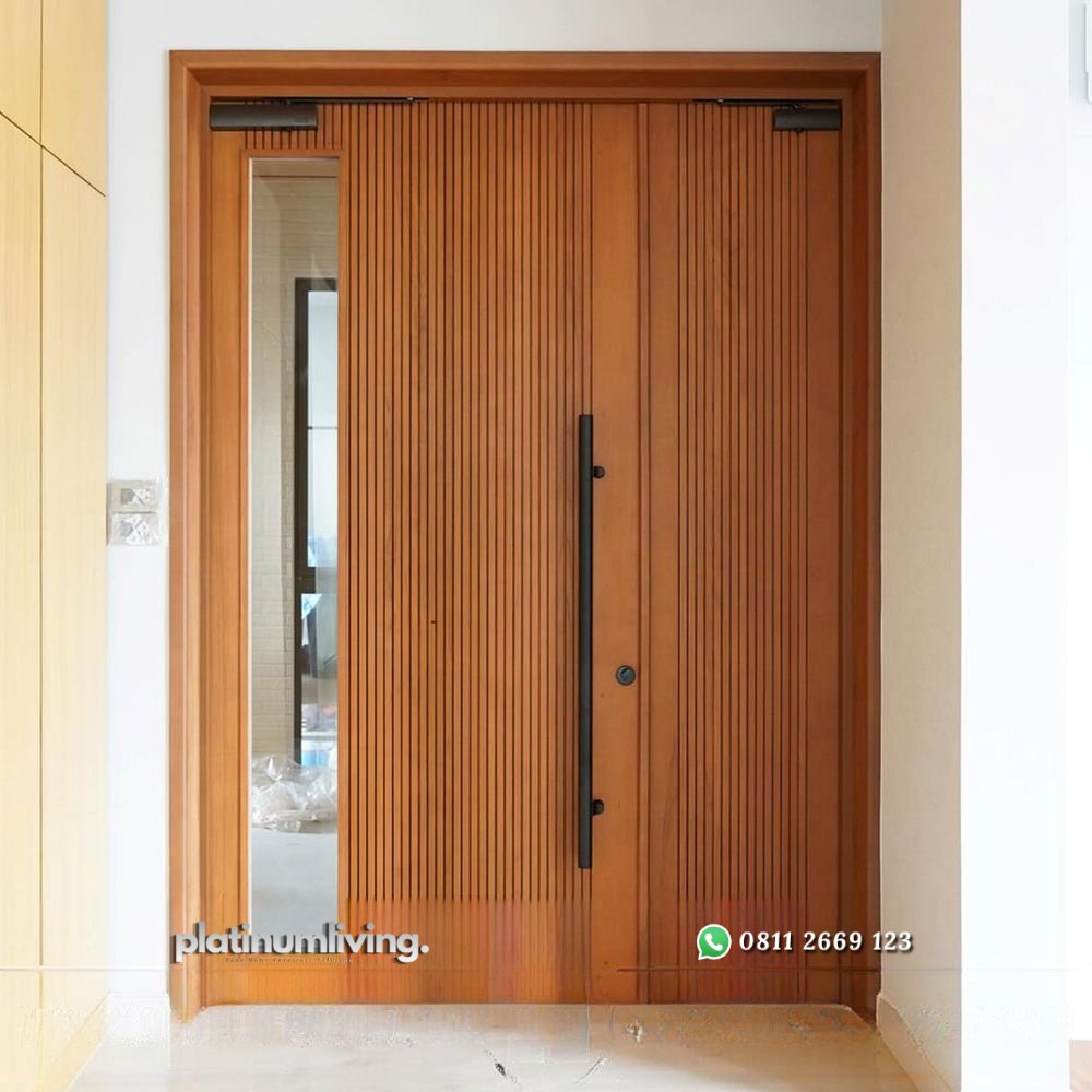 Pintu jati minimalis mother & son kayu jati PJ-344 platinumliving furniture jepara 1 Pintu jati minimalis mother & son kayu jati PJ-344 platinumliving furniture jepara 1