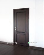 Pintu kamar jati 1 daun modern klasik 2 panel PJ-356 platinumliving furniture jepara - Gambar 2