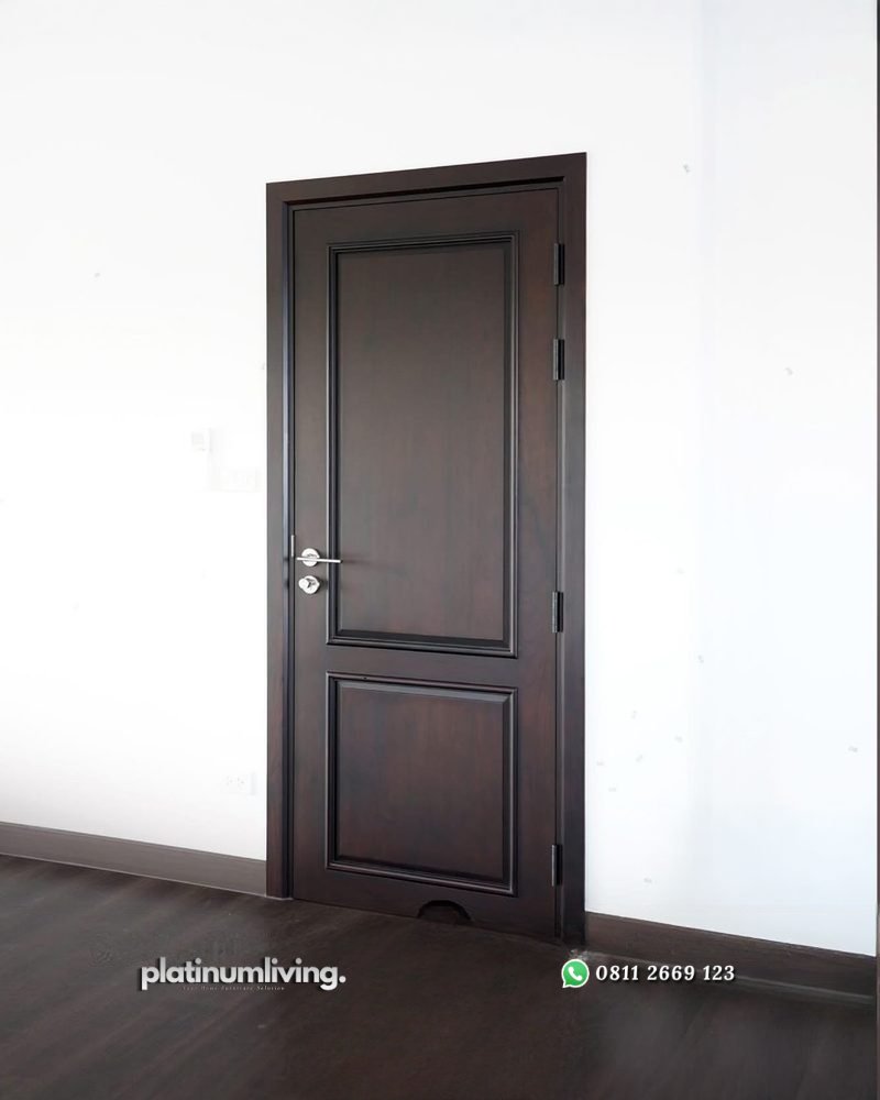 Pintu kamar jati 1 daun modern klasik 2 panel PJ-356 platinumliving furniture jepara 2 Pintu kamar jati 1 daun modern klasik 2 panel PJ-356 platinumliving furniture jepara 2