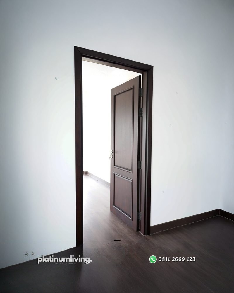Pintu kamar jati 1 daun modern klasik 2 panel PJ-356 platinumliving furniture jepara 3 Pintu kamar jati 1 daun modern klasik 2 panel PJ-356 platinumliving furniture jepara 3