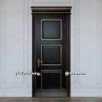 Pintu kamar jati jepara klasik panel 1 daun PJ-57 platinumliving furniture jepara