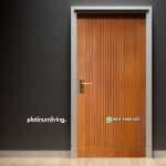 Pintu kamar jati minimalis 1 daun swing PJ-103 platinumliving furniture jepara