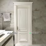 Pintu kamar klasik modern cat putih daun single PJ-26 platinumliving furniture jepara