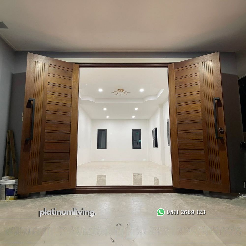Pintu kayu jati jendela ganda 2 daun minimalis PJ-333 platinumliving furniture jepara 2 Pintu kayu jati jendela ganda 2 daun minimalis PJ-333 platinumliving furniture jepara 2