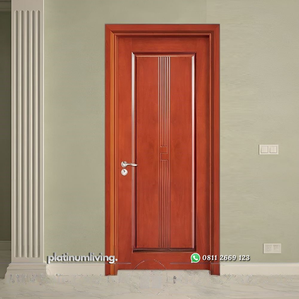 Pintu kayu jati jepara minimalis 1 daun PJ-171 platinumliving furniture jepara 1 Pintu kayu jati jepara minimalis 1 daun PJ-171 platinumliving furniture jepara 1