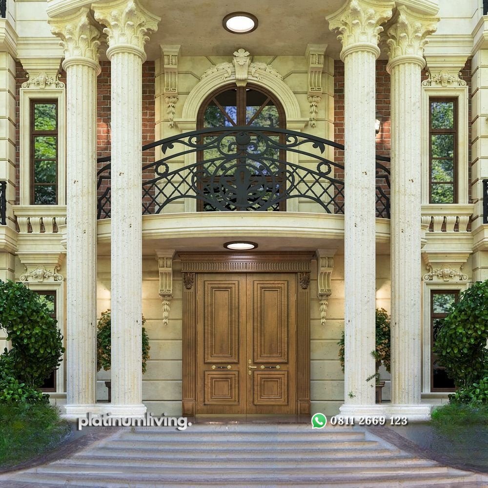 Pintu kayu jati klasik mewah 2 daun kusen ukir PJ-51 platinumliving furniture jepara 4 Pintu kayu jati klasik mewah 2 daun kusen ukir PJ-51 platinumliving furniture jepara 4