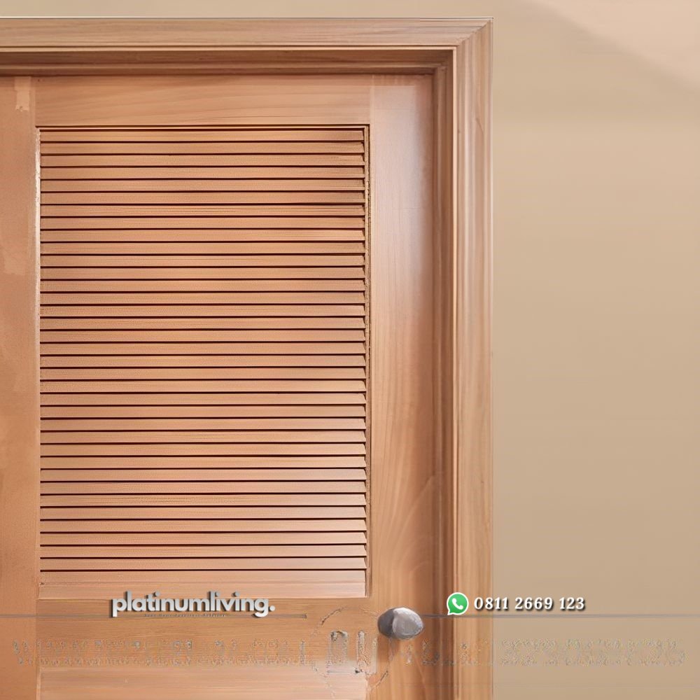 Pintu kayu jati single jalusi krepyak swing PJ-167 platinumliving furniture jepara 2 Pintu kayu jati single jalusi krepyak swing PJ-167 platinumliving furniture jepara 2
