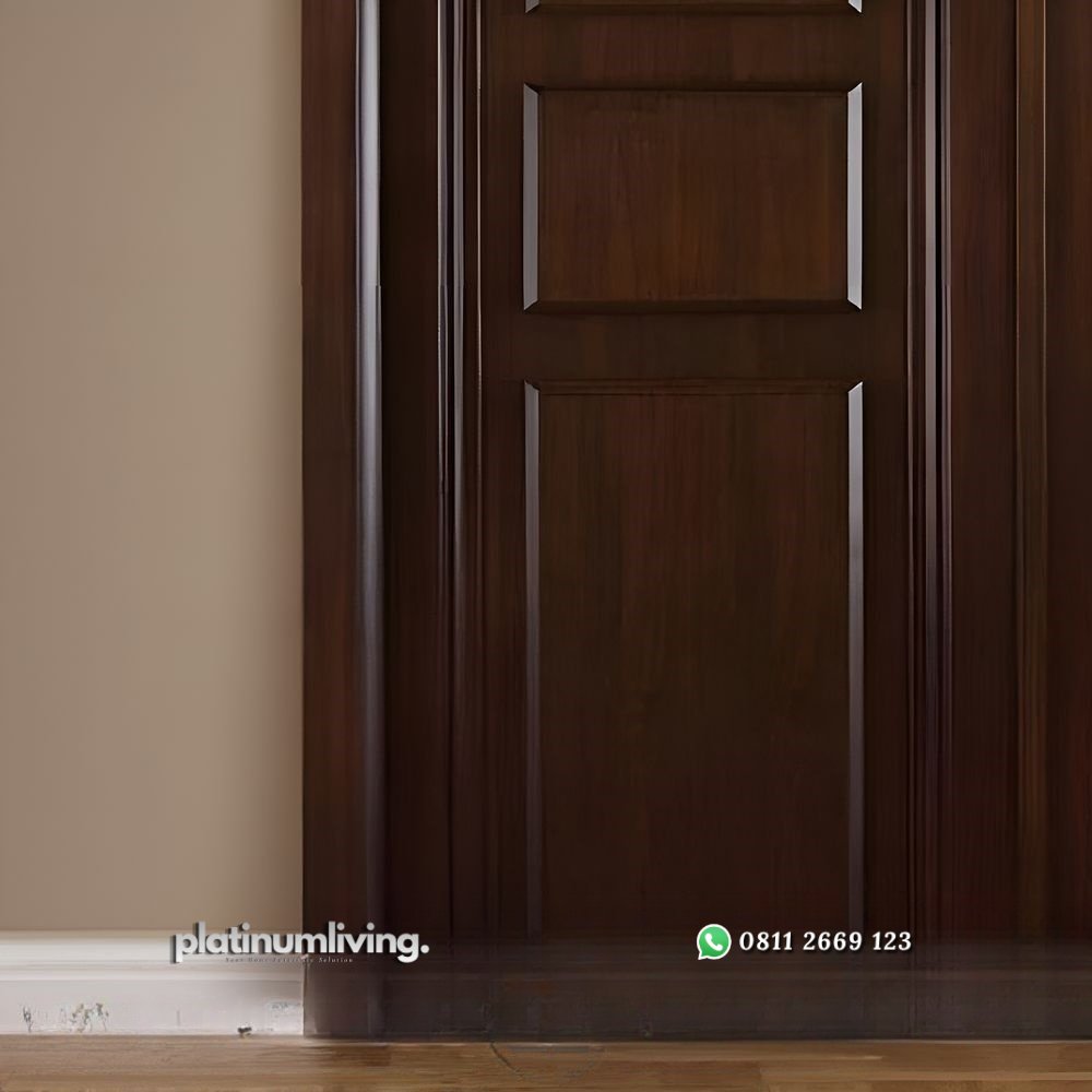 Pintu kupu tarung kayu jati solid panel modern klasik PJ-229 platinumliving furniture jepara 3 Pintu kupu tarung kayu jati solid panel modern klasik PJ-229 platinumliving furniture jepara 3