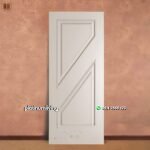 Pintu minimalis cat duco putih kayu solid panel PJ-247 platinumliving furniture jepara