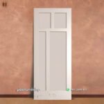Pintu minimalis modern cat putih duco mahoni oven PJ-248 platinumliving furniture jepara