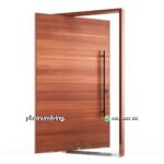 Pintu pivot daun single kayu jati minimalis modern PJ-286 platinumliving furniture jepara