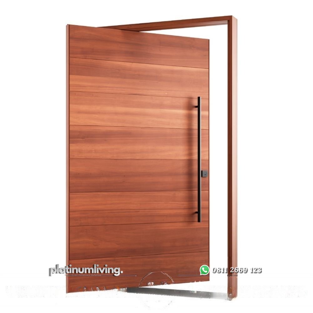 Pintu pivot daun single kayu jati minimalis modern PJ-286 platinumliving furniture jepara 1 Pintu pivot daun single kayu jati minimalis modern PJ-286 platinumliving furniture jepara 1