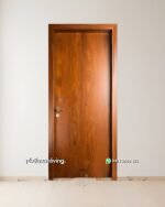 Pintu polos kayu jati jepara solid single plus kusen PJ-367 platinumliving furniture jepara