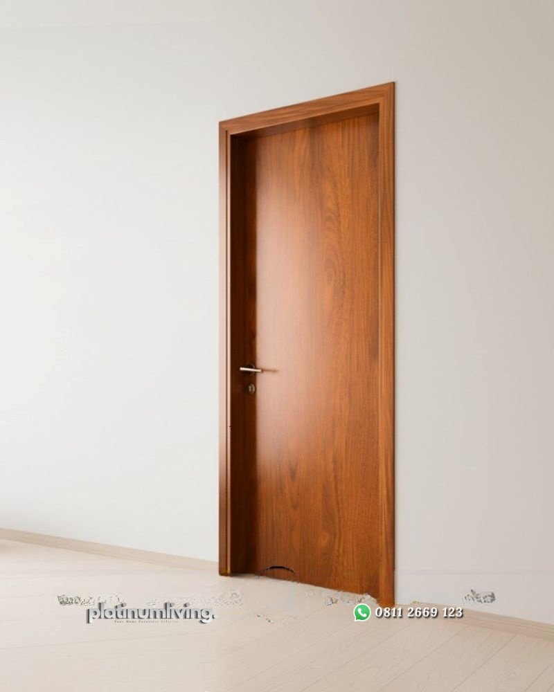 Pintu polos kayu jati jepara solid single plus kusen PJ-367 platinumliving furniture jepara 2 Pintu polos kayu jati jepara solid single plus kusen PJ-367 platinumliving furniture jepara 2