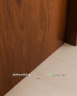 Pintu polos kayu jati jepara solid single plus kusen PJ-367 platinumliving furniture jepara - Gambar 4
