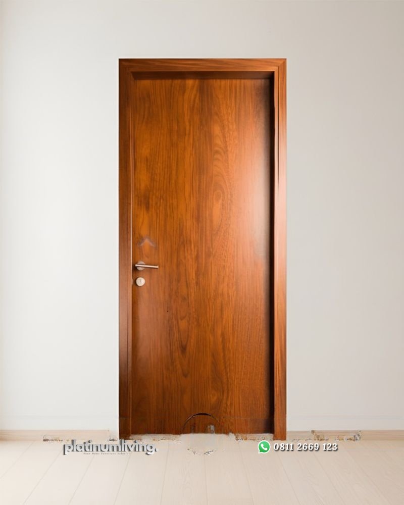 Pintu polos kayu jati jepara solid single plus kusen PJ-367 platinumliving furniture jepara 1 Pintu polos kayu jati jepara solid single plus kusen PJ-367 platinumliving furniture jepara 1