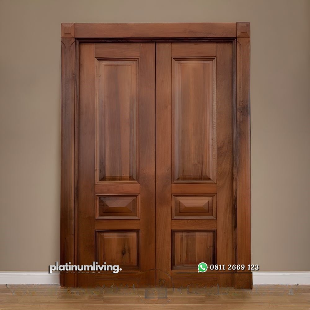 Pintu rumah jati jepara daun ganda ethnik panel PJ-230 platinumliving furniture jepara 1 Pintu rumah jati jepara daun ganda ethnik panel PJ-230 platinumliving furniture jepara 1