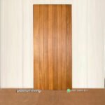 pintu rumah jati modern minimalis salur vertikal PJ-109 platinumliving furniture jepara