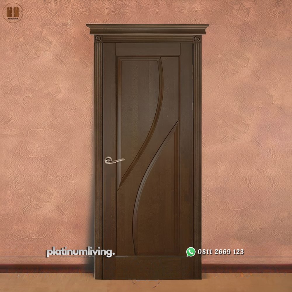 Pintu rumah klasik modern kayu jati daun single PJ-262 platinumliving furniture jepara 1 Pintu rumah klasik modern kayu jati daun single PJ-262 platinumliving furniture jepara 1