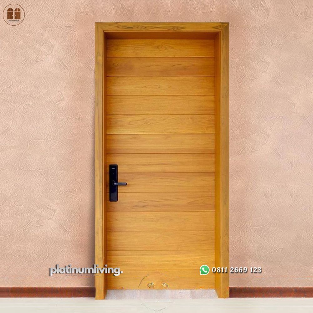 Pintu rumah minimalis jati jepara 1 daun PJ-218 platinumliving furniture jepara 1 Pintu rumah minimalis jati jepara 1 daun PJ-218 platinumliving furniture jepara 1