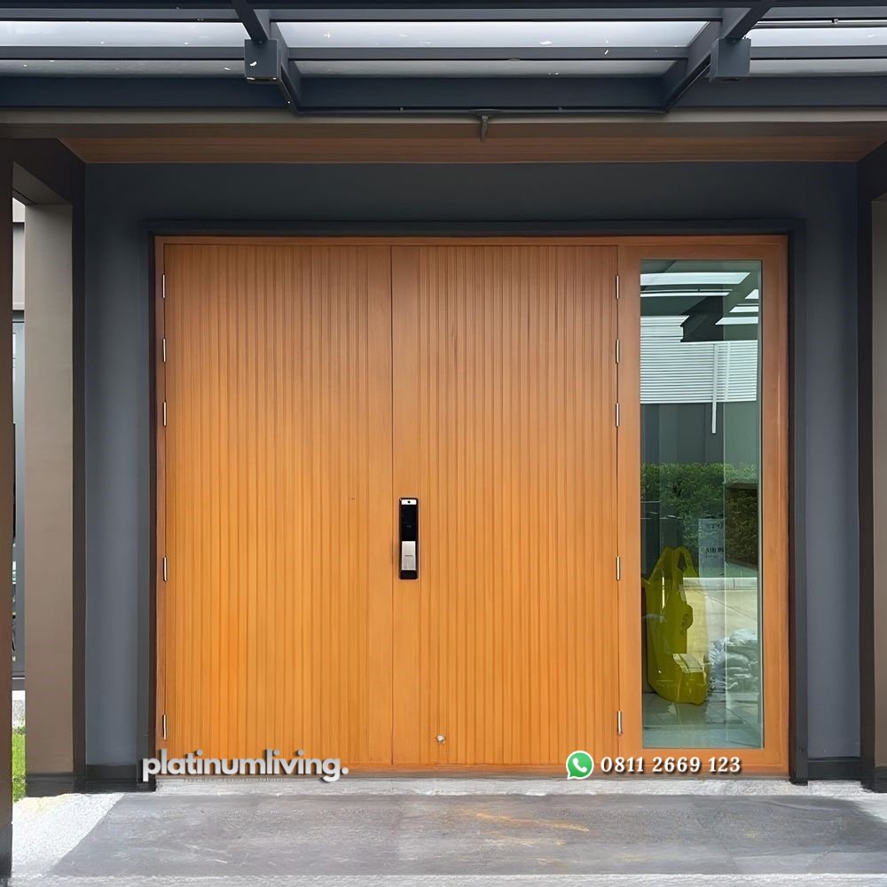 Pintu rumah minimalis jati jepara 2 daun 1 jendela PJ-196 platinumliving furniture jepara 4 Pintu rumah minimalis jati jepara 2 daun 1 jendela PJ-196 platinumliving furniture jepara 4