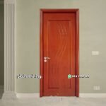 Pintu rumah minimalis modern kayu jati daun single PJ-173 platinumliving furniture jepara