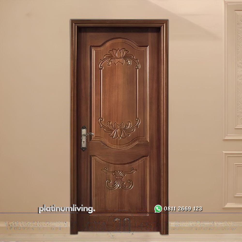 Pintu rumah ukir kayu jati jepara klasik 1 daun PJ-166 platinumliving furniture jepara 1 Pintu rumah ukir kayu jati jepara klasik 1 daun PJ-166 platinumliving furniture jepara 1