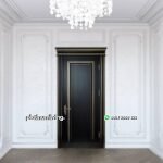Pintu single kayu jati klasik jepara 1 daun PJ-60 platinumliving furniture jepara