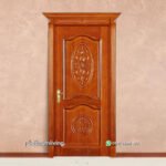 Pintu single ukir jepara kayu jati klasik modern solid PJ-294 platinumliving furniture jepara