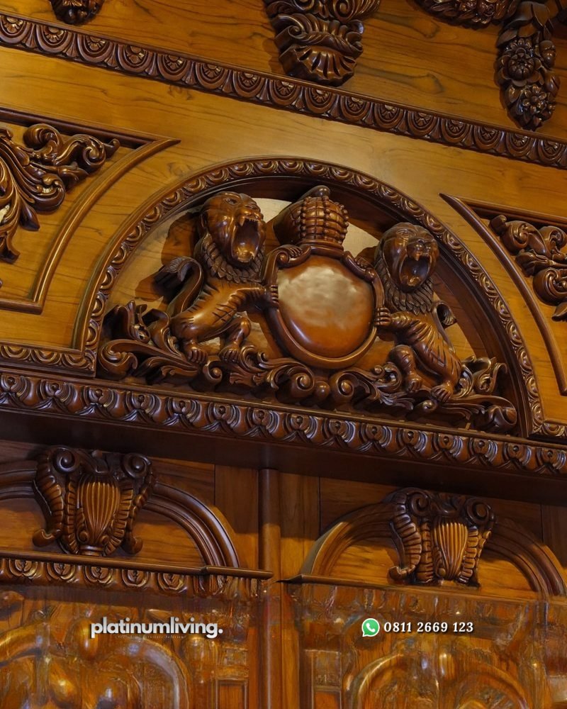 Pintu ukir 2 daun klasik mewah Kayu jati jepara PJ-355 platinumliving furniture jepara 4 Pintu ukir 2 daun klasik mewah Kayu jati jepara PJ-355 platinumliving furniture jepara 4