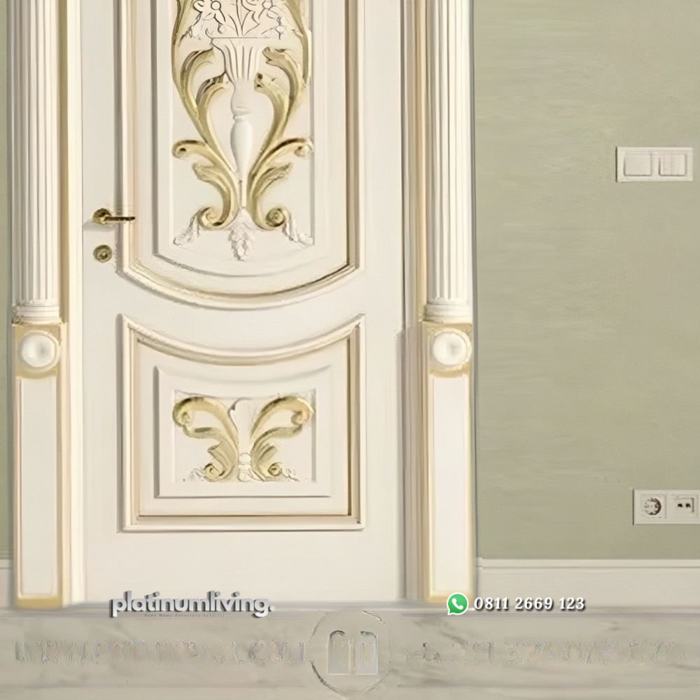 Pintu ukir jepara klasik mewah cat duco single PJ-121 platinumliving furniture jepara 3 Pintu ukir jepara klasik mewah cat duco single PJ-121 platinumliving furniture jepara 3