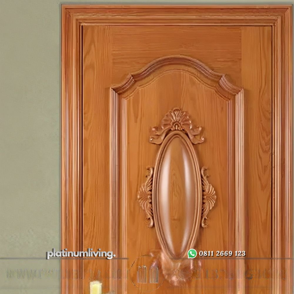 Pintu ukir jepara klasik mewah kayu jati 1 daun PJ-120 platinumliving furniture jepara 2 Pintu ukir jepara klasik mewah kayu jati 1 daun PJ-120 platinumliving furniture jepara 2