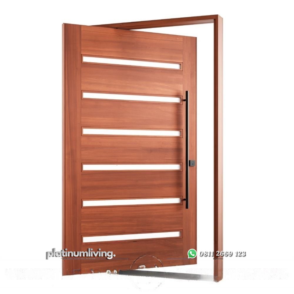 Pintu utama jati engsel pivot minimalis modern PJ-278 platinumliving furniture jepara 1 Pintu utama jati engsel pivot minimalis modern PJ-278 platinumliving furniture jepara 1