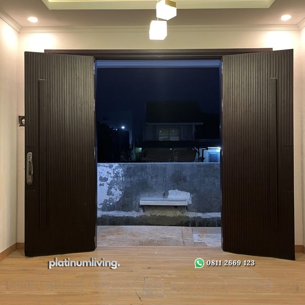 Pintu utama jati minimalis kupu tarung salur PJ-349 platinumliving furniture jepara 2 Pintu utama jati minimalis kupu tarung salur PJ-349 platinumliving furniture jepara 2
