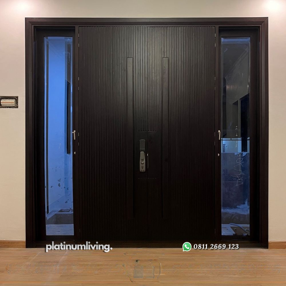 Pintu utama jati minimalis kupu tarung salur PJ-349 platinumliving furniture jepara 1 Pintu utama jati minimalis kupu tarung salur PJ-349 platinumliving furniture jepara 1