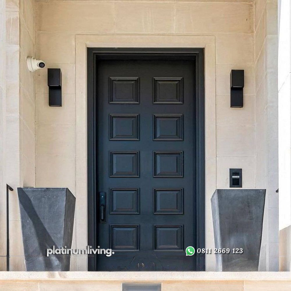 Pintu utama kayu jati klasik panel daun single PJ-41 platinumliving furniture jepara 1 Pintu utama kayu jati klasik panel daun single PJ-41 platinumliving furniture jepara 1