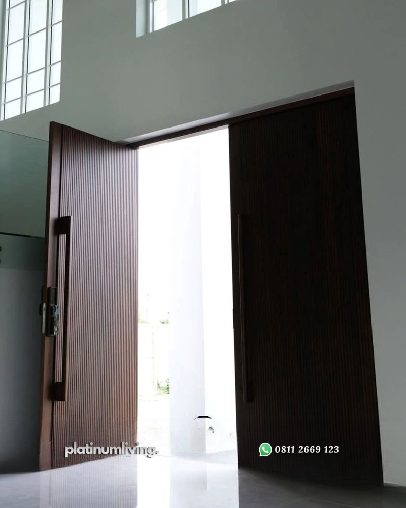 Pintu utama kayu jati minimalis kupu tarung PJ-360 platinumliving furniture jepara 4 Pintu utama kayu jati minimalis kupu tarung PJ-360 platinumliving furniture jepara 4