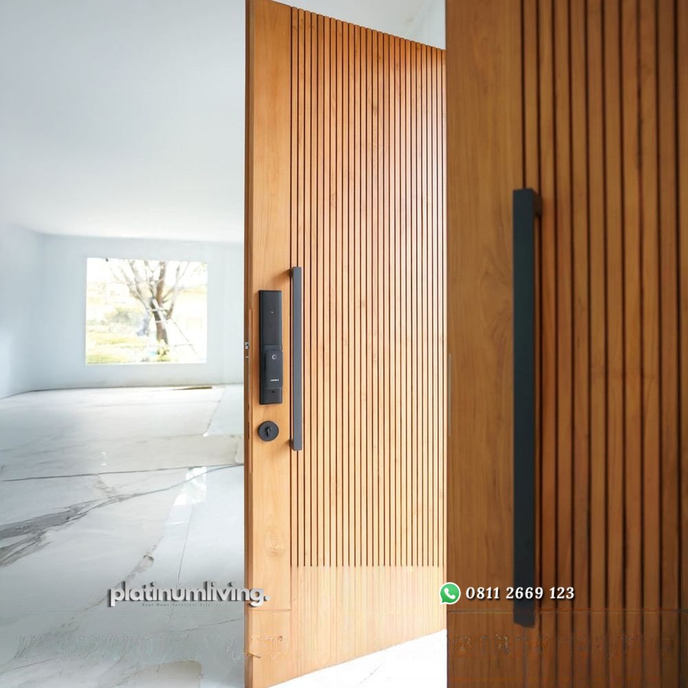 Pintu utama minimalis modern kayu jati 2 daun PJ-346 platinumliving furniture jepara 4 Pintu utama minimalis modern kayu jati 2 daun PJ-346 platinumliving furniture jepara 4