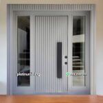 Kusen pintu utama singel 2 jendela cat duco PJ-175 platinumliving furniture jepara