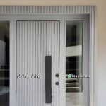 Kusen pintu utama singel 2 jendela cat duco PJ-175 platinumliving furniture jepara - Gambar 3