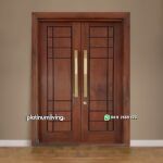 Kusen Pintu kayu jati minimalis daun double PJ-159 platinumliving furniture jepara