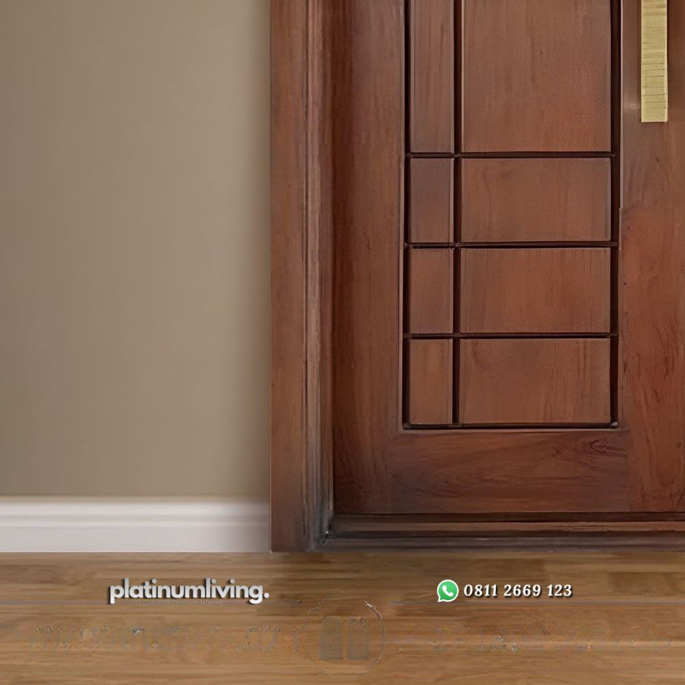 Kusen Pintu kayu jati minimalis daun double PJ-159 platinumliving furniture jepara 2 Kusen Pintu kayu jati minimalis daun double PJ-159 platinumliving furniture jepara 2
