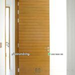 Pintu jati jepara salur horizontal minimalis 1 daun PJ-357 platinumliving furniture jepara - Gambar 4