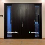 Pintu utama jati minimalis kupu tarung salur PJ-349 platinumliving furniture jepara