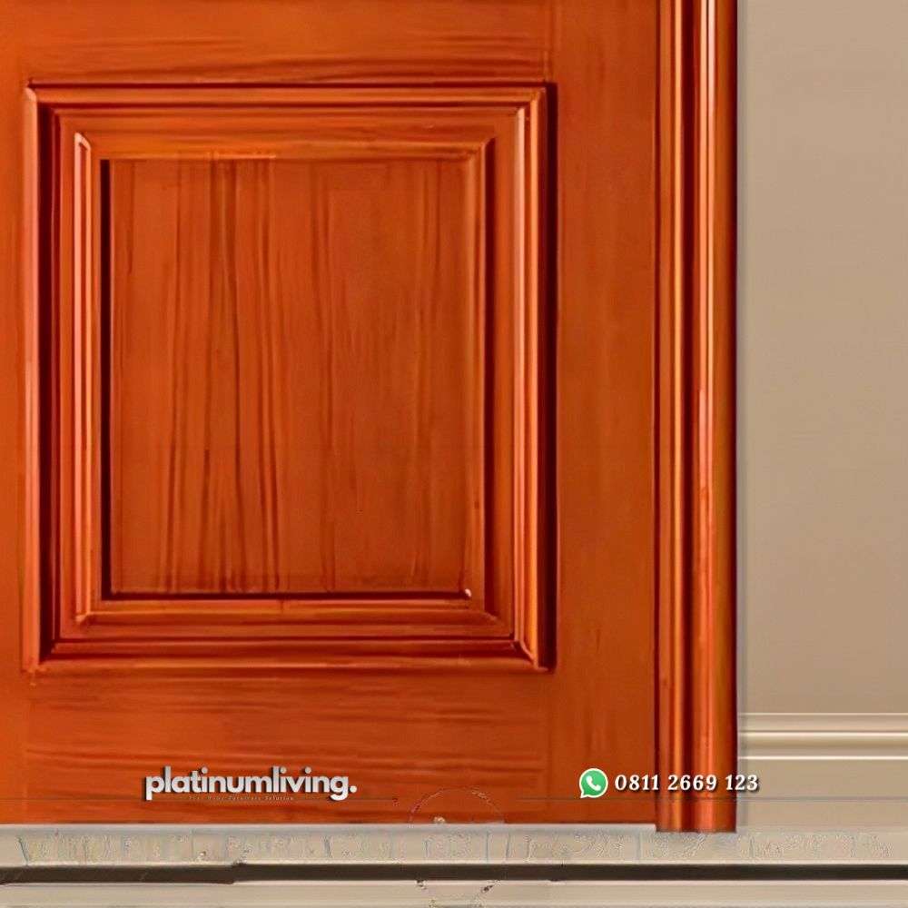Kusen pintu kayu jati klasik solid panel daun single PJ-148 platinumliving furniture jepara 2 Kusen pintu kayu jati klasik solid panel daun single PJ-148 platinumliving furniture jepara 2