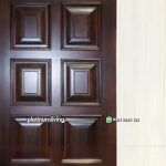 Daun pintu kayu jati klasik jepara 8 panel solid PJ-145 platinumliving furniture jepara - Gambar 2