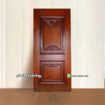 Daun pintu ukir kayu jati klasik panel solid PJ-144 platinumliving furniture jepara