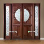 Pintu kupu tarung jati jepara jendela double PJ-142 platinumliving furniture jepara