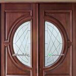 Pintu kupu tarung jati jepara jendela double PJ-142 platinumliving furniture jepara - Gambar 2